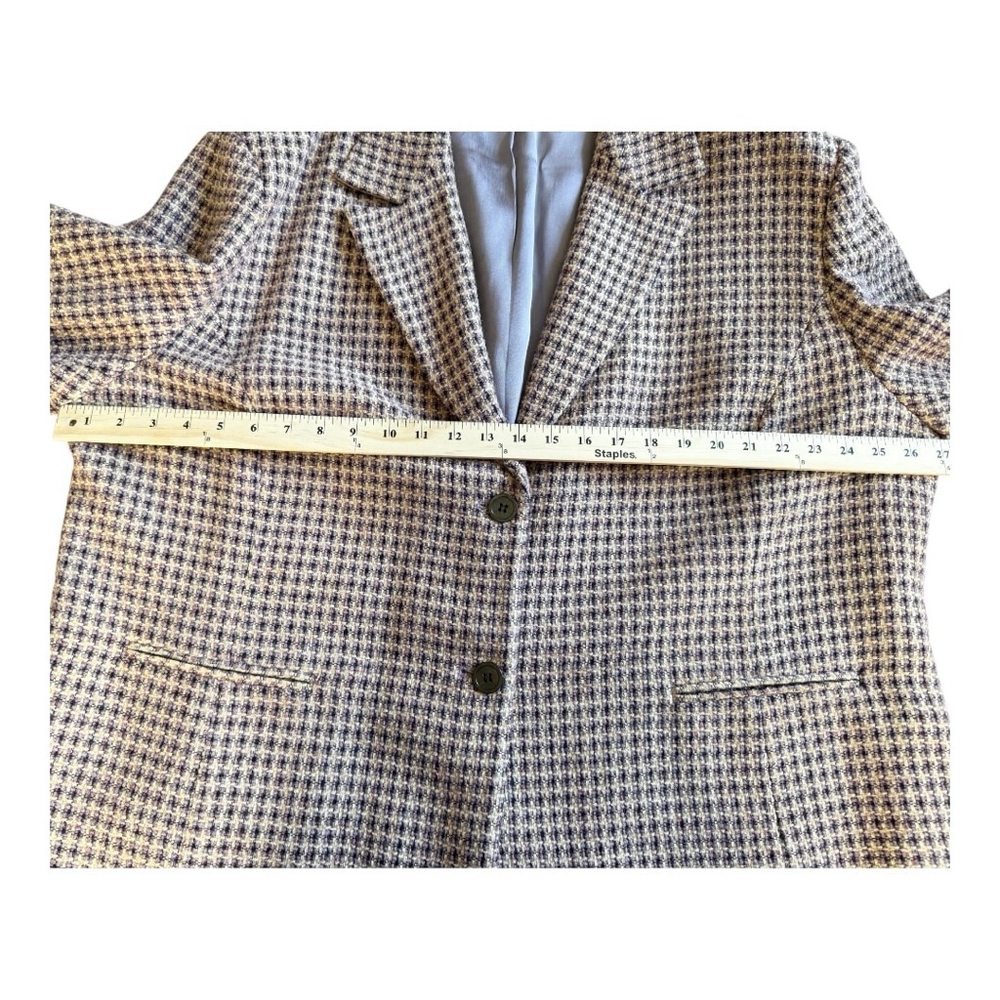 Austin Reed Brown Houndstooth Blazer - Picture 14 of 15